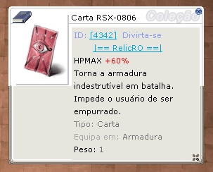 Carta RSX-0806